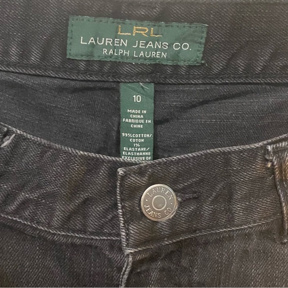 Ralph Lauren Classic Bootcut Jeans with Back Flap Pockets Size 10 - Picture 3 of 5